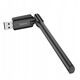 Karta sieciowa WiFI4 Hoco na USB A HI32 czarna