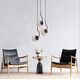 Lampa wisząca Light Prestige Wisząca Hook 3 czarna (LP-125/3P BK) - Light Prestige