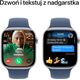 APPLE Watch Series 10 GPS 46mm Silver Aluminium CaSE, with Denim Sport Band - M/L