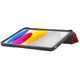 Mobilis 062008 etui na tablet 27,9 cm (11") Etui z klapką Czarny, Czerwony, Przezroczysty