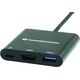CONCEPTRONIC 3-1 Dock USB-C->HDMI,USB3.0,100WPD 25cm sw