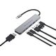CONCEPTRONIC 6-1 Dock USB-C->HDMI,2xUSB-A,3xUSB-C,+ 25cm gr