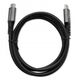 Kabel USB4 Ultra-Fast | USB-C PD 240W | Thunderbolt 3/4 | 4K |   40Gb/s | 1m | Czarny
