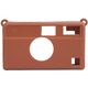 Futerał Etui Pokrowiec Case Silikon Kodak Ektar / H35 / H35n / Ultra F9 / Brązowy