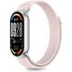 TECH-PROTECT NYLON STRIPE XIAOMI SMART BAND 8 / 9 / 10 / NFC PINK/GREY