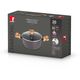 GARNEK MULTICLAD 20cm Z POKRYWĄ BERGNER BG-56036 CHARCOAL