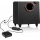 Adapter AV Aptel Jack 3.5mm - Jack 3.5mm czarny (AK319B)