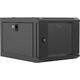 Caymon CAYMON NPR404/B Επίτοιχο ντουλάπι rack 9,5”/10,5” 4U, βάθος 420 mm, μαύρο 13332376 5414795041639