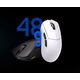 Mysz Lamzu Paro Aurora 8K Wireless White