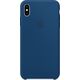 Apple Apple iPhone XS Max Silicone Case burzowy błękit