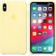 Apple Silikonowe etui do iPhonea XS Max - łagodny żółty -MUJR2ZM/A