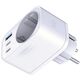 Adapter sieciowy 3MK Hyper Comfort       Charger 30W 1xUSB-A 2xUSB-C 1xSchuko PD QC3.0 biały