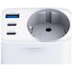 Adapter sieciowy 3MK Hyper Comfort       Charger 30W 1xUSB-A 2xUSB-C 1xSchuko PD QC3.0 biały