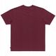 Billabong Στοιβαγμένο Arch Tee EBYZT00175-RSN0 Μπορντό M