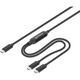 Manhattan 355810 kabel USB 2 m USB C 2 x USB C Czarny