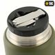 Termos obiadowy z łyżką ze stali Inox M-TAC Olive poj. 750 ml.
