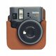 Zestaw 4w1 Futerał Album Etui BOX Naklejki Zdjęcia do Fuji Instax Mini 41 / Brązowy