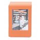 Zestaw 4w1 Futerał Album Etui BOX Naklejki Zdjęcia do Fuji Instax Mini 41 / Brązowy