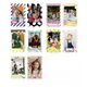 Zestaw 4w1 Futerał Album Etui BOX Naklejki Zdjęcia do Fuji Instax Mini 41 / Brązowy