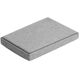 Pufa materiaowa szara 76x38x38cm Ruhhy 26131