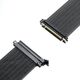 SSUPD PCIe 5.0 Riser-Kabel, schwarz – 320mm, Straight