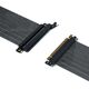 SSUPD PCIe 5.0 Riser-Kabel, schwarz – 320mm, Straight