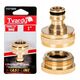 Przyłącze na kran 1" z redukcją 3/4" BRASS-LINE (10/80)
