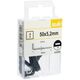 SLOTTED HOOK 50X5,2X25X16RUST BLACK/4PCS