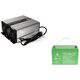 Zestaw zasilania awaryjnego Sinus UPS-1200SR 1200W + AKU 100Ah 12V LiFePO4 BMS