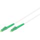Digitus Światłowodowy opancerzony kabel krosowy, simplex, jednomodowy, LC/APC - LC/APC, 1 m