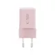 Ładowarka sieciowa Tech-Protect NCM33W 2-port USB-A, USB-C Network Charger PD 33W / QC3.0 Baby Pink