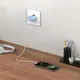 Ładowarka sieciowa Tech-Protect NCA30 USB-A, USB-C Network Charger PD 30W / QC3.0 Baby Blue