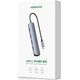 Adapter UGREEN CM417 USB-C - HDMI / 4xUSB szary