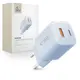 Ładowarka sieciowa Tech-Protect NCM33W 2-port USB-A, USB-C Network Charger PD 33W / QC3.0 Baby Blue