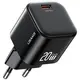 Ładowarka sieciowa USAMS JO Series CC260 20W USB-C + kabel USB-C / USB-C 1m biały