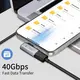 Adapter USB-C / USB-C Tech-Protect Ultraboost AA01 Angle Adapter USB-C Grey