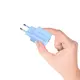 Ładowarka sieciowa Tech-Protect NCA30 USB-A, USB-C Network Charger PD 30W / QC3.0 Baby Blue