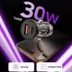 Ładowarka samochodowa Tech-Protect CC01 2-port Car Charger USB-A, USB-C PD 30W / QC 3.0 Black