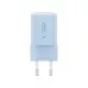 Ładowarka sieciowa Tech-Protect NCM33W 2-port USB-A, USB-C Network Charger PD 33W / QC3.0 Baby Blue
