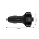 Ładowarka samochodowa Tech-Protect CC06 3-port Car Charger 2xUSB-A, USB-C PD 72W + Transmiter FM Bluetooth Black
