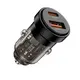 Ładowarka samochodowa Tech-Protect CC03 2-port Car Charger USB-A, USB-C PD 30W / QC 3.0 Black