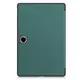 Etui z klapką Bizon Case Tab Croc do OnePlus Pad Lite / Oppo Pad SE ciemnozielone