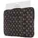 Torba Guess Sleeve 14" Peony Pocket Triangle czarny