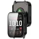 Etui ze szkłem do zegarka Bizon Case+Glass Watch do Garmin Venu X1 czarne