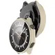 Etui ze szkłem do zegarka Bizon Case+Glass Watch do OnePlus Watch 3 / Oppo Watch X2 beżowe