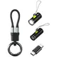 Zestaw akcesoriów 4w1 4smarts Explorer kabel brelok USB-C, adapter USB-C / USB-C, zapalniczka USB-C, latarka USB-C czarny