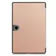 Etui z klapką Bizon Case Tab Croc do OnePlus Pad Lite / Oppo Pad SE różowozłote