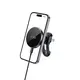 Uchwyt samochodowy do kratki z ładowarką 15W + 2x blaszki magnetyczne Tech-Protect MM15W-V5 Magnetic MagSafe Stable Vent Car Mount Wireless Charger 15W Black