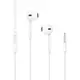 Słuchawki przewodowe Tech-Protect Ultraboost Jack 3.5mm Earphone Core White