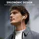 Słuchawki przewodowe Tech-Protect Ultraboost Jack 3.5mm Earphone Core White